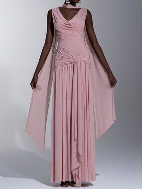 Dusty Pink Party Women's Dress